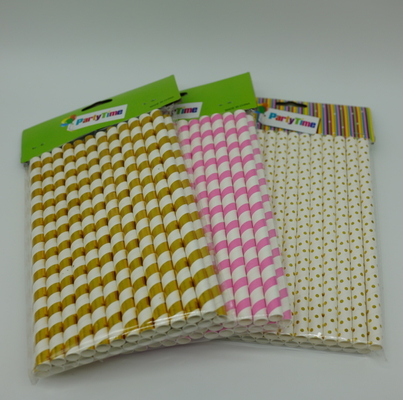 Compostable Coloured Paper Straws Thick Sturdy Engagement Housewarming Party
