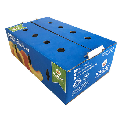 Food Packaging Fruit Carton Box Cardboard Carton Kraft For Fruit Vegetable