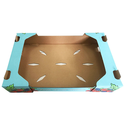 Stable Mango Corrugated Box,  Environmental - Friendly Strawberry Packing Boxes