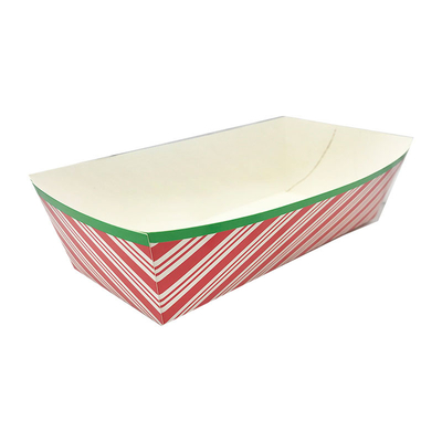 Biodegradable Paper Food Trays Compostable Optional Material High Efficiency