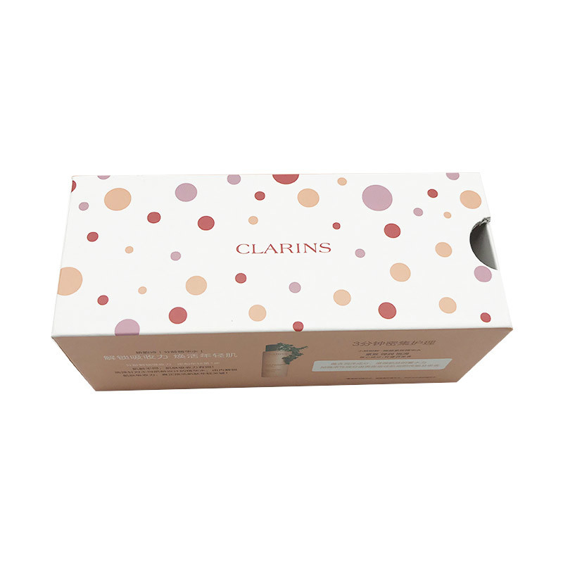 Luxury Cosmetic Packaging Boxes Recycled Material Spot UV/ Hot Stamping